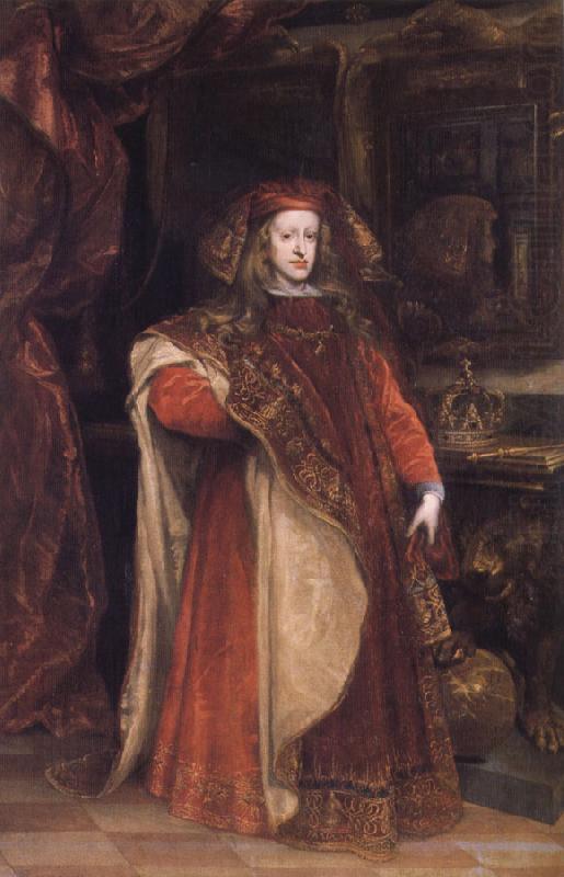 Miranda, Juan Carreno de Charles II As Grandmaster ofthe Golden Fleece china oil painting image